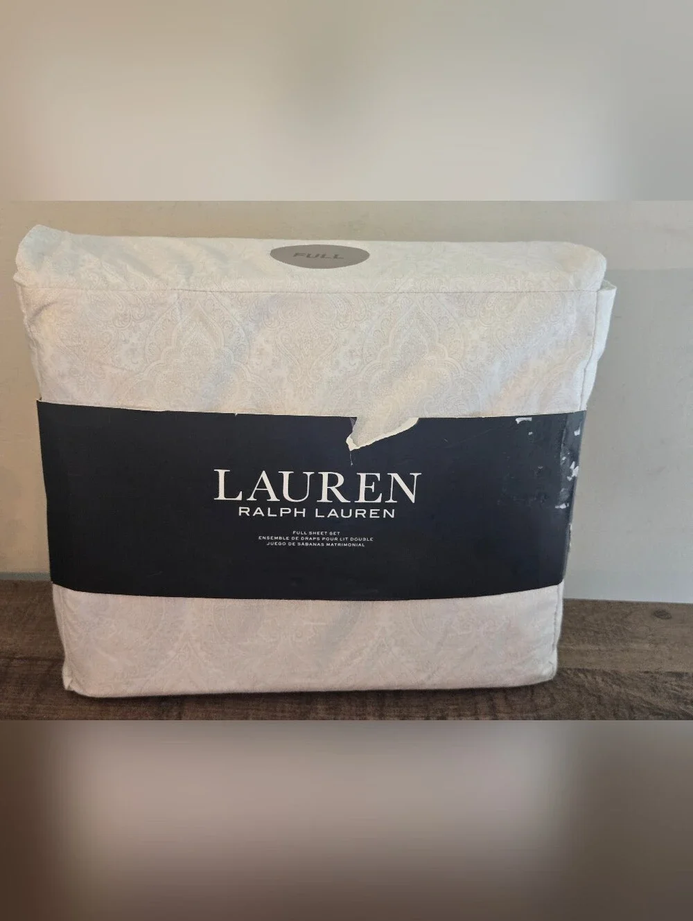 Lauren Ralph Lauren Full Sheet Set Paisley